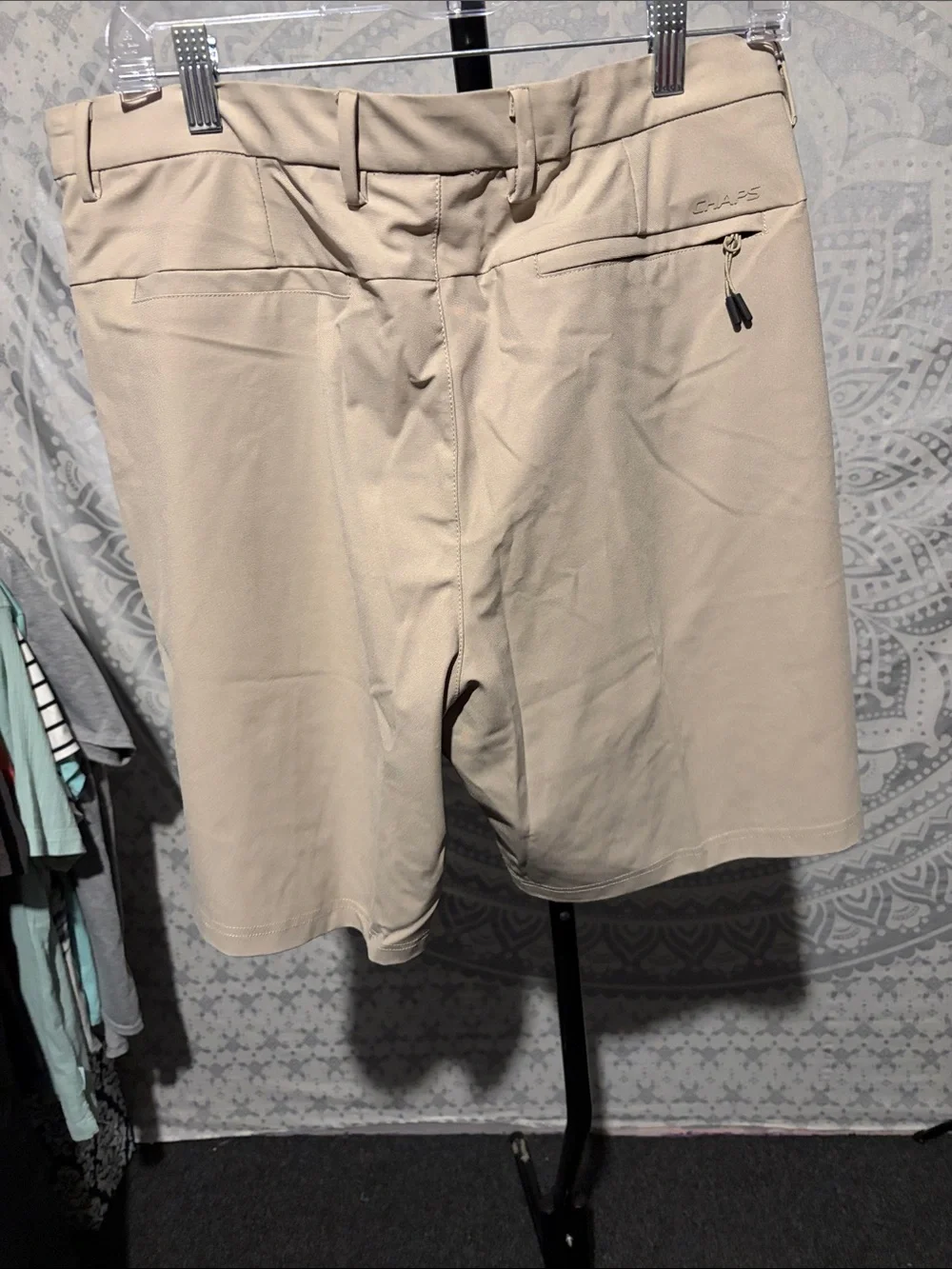 Chaps Men’s Hybrid Shorts - Beige/Tan - Picture 2 of 8